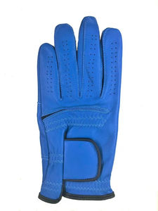 Gants de golf pour hommes OEM, haute qualité, cuir véritable Cabretta, antidérapants, imperméables, sangle de poignet réglable, sport - Product Image 6