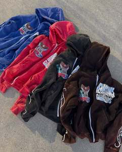 Sudaderas con cremallera completa de felpa francesa de algodón 100% unisex, sudaderas con capucha y logotipo personalizado del fabricante al por mayor, sudaderas con capucha para hombre con patrón de tinte - Product Image 5