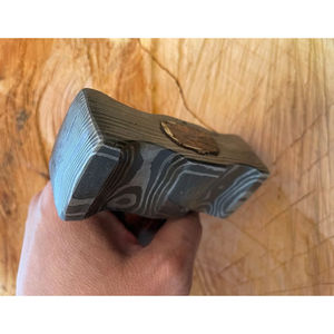 Martillo Vikingo Grabado, Forjado a Mano, Personalizado, Hecho a Mano, Martillo de Acero de Damasco de Lujo, DIY OEM, Alta Durabilidad - Product Image 5