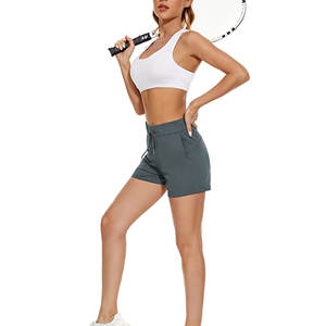 กางเกงขาสั้นกันเหงื่อสำหรับผู้หญิงสินค้ามาใหม่ล่าสุดออกแบบได้ตามต้องการแฟชั่นฤดูร้อน - Product Image 4