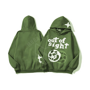 Sweat à capuche avec impression bouffante sur mesure 100% sweat à capuche avec impression bouffante pour hommes en coton à vendre en ligne - Product Image 1