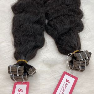 Wholesale 100% Natural Vietnamese Remy Hair Extensions Clip-in Wavy Loose Deep Wave Virgin Cuticle Aligned Tape Chinese Hair - Product Image 4