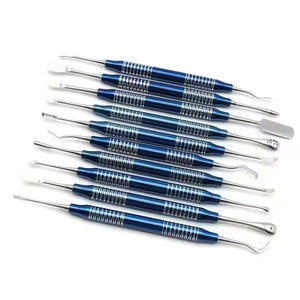 Conjunto de periostio, Instrumentos dentales de dentista, conjunto de elevador de periostio Molt, conjunto dental de titanio, instrumentos quirúrgicos - Product Image 1