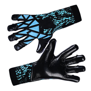 Guantes de Portero de Entrenamiento con Palma de Látex Resistente y Tejido Transpirable, Guantes de Portero de Grado Profesional con Agarre de Látex para Fútbol - Product Image 6
