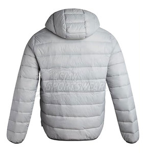 Best Selling Winter Warm Fashion Outdoor Casual Insulated Breathable Eco-Friendly Hooded Men's Front Logo Premium Urban Puffer - Product Image 2