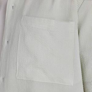 2024 nouveautés mode chemise hommes en gros Plaid coton col montant conception chemises pour hommes - Product Image 6