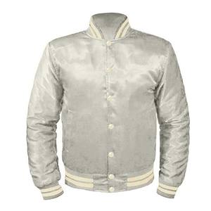 Bomber de satén de estilo vintage, chaquetas de satén, nuevas chaquetas de tendencia, fabricante de alta calidad, chaqueta de satén caliente - Product Image 1