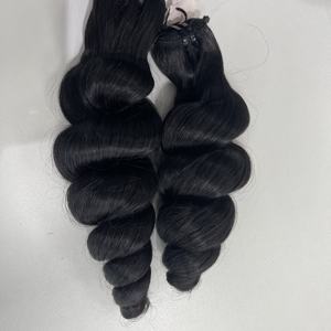 Vendeurs d'usine pas cher vietnamien vierge cheveux humains cheveux bruts armure 100% non transformés Remy cheveux brésiliens faisceaux pour les femmes - Product Image 1