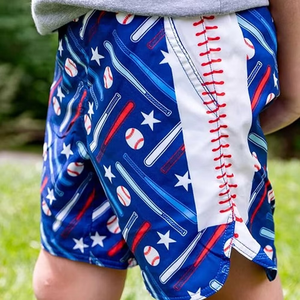 Vente en gros de shorts de basketball personnalisés pour hommes vêtements de sport d'équipe de baseball respirants avec style d'ensemble de sublimation en maille ample - Product Image 2