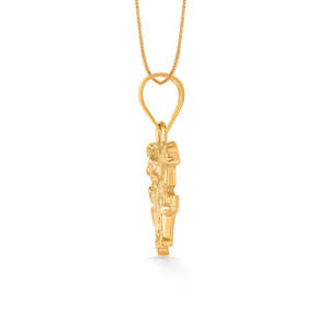 จี้พระเครื่องชุบทองบาจารังบาลีสำหรับทุกเพศ - Product Image 3
