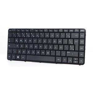 全新键盘适用于 HP Pavilion 14-N 键盘 741062-001 740102-001 757922-001 带框架 美国 英国 替换笔记本电脑键盘 - Product Image 2