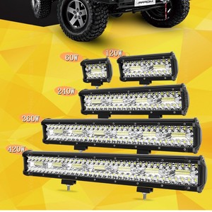 Triple Row LED <b>Work</b> <b>Light</b> Bar High Brightness Off Road Driving <b>Light</b> for Truck SUV ATV UTV - Product Image 4