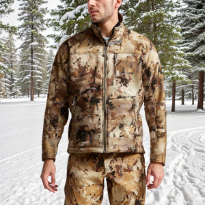 Dernières vestes de chasse en gros de haute qualité, sur mesure, vestes de chasse en duvet de canard avec camouflage, combinaison de pêche en marais, durable - Product Image 1
