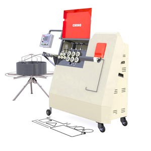 เครื่องตัดห่วงโกลนเหล็กไฮดรอลิก CNC อัตโนมัติส่วนประกอบหลักของเครื่องยนต์เครื่องดัดเหล็กเส้นชนิดใหญ่ - Product Image 1