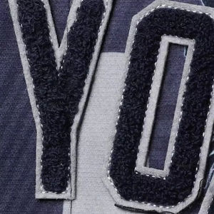 Chaquetas Varsity de Lona de Alta Calidad al por Mayor, Transpirables, con Letras Bordadas Personalizadas para Hombre, Chaqueta de Moda para Invierno - Product Image 4