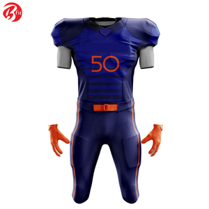 เสื้อฟุตบอลอเมริกันสำหรับผู้ชายดีไซน์แขนสั้นสวมใส่สบายระบายอากาศได้ดี - Product Image 2