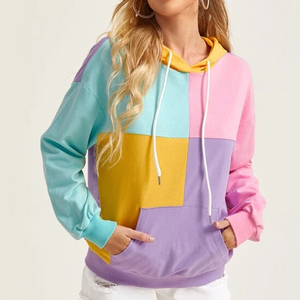 Sweat-shirts à capuche de qualité supérieure, lourds, à manches longues, streetwear, impression personnalisée de logo, sweat-shirt en polaire pour femmes - Product Image 3