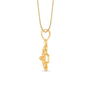 สร้อยคอจี้ทองคำคลาสสิกจาก Swarna Loops - Product Image 5