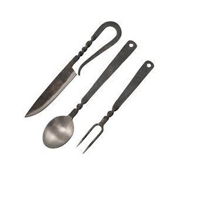 Spoon Fork Metal <b>Cutlery</b> <b>Black</b> Polished Handle Home Dining Tabletop Dining Handcrafted <b>Cutlery</b> Sets for Luxury Restaurants - Product Image 3