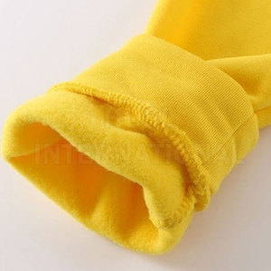 Sweat-shirts à capuche unis pour hommes, chauds et respirants, en polaire anti-plis, coupe longue, coupe-vent, écologiques, à prix abordable – Nouveauté très demandée - Product Image 4