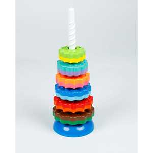 GIRNAR SPINNING TOWER, un juguete de apilamiento y clasificación - Product Image 1