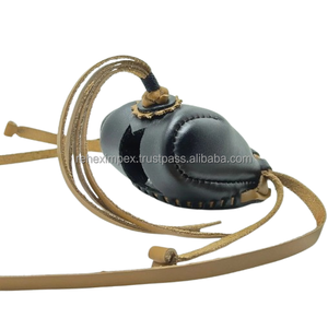 Capuche de fauconnerie en cuir souple fabriquée à la main équipement de chasse léger et durable pour oiseaux de proie toutes les saisons - Product Image 6