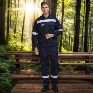 Mono DE TRABAJO transpirable para trabajadores de construcción Industrial personalizado para hombres, ropa de trabajo de seguridad, monos, uniformes industriales para trabajadores de campo - Product Image 2