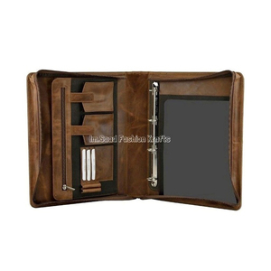 Premium Quality PU Leather Fastener <b>Folders</b> and Planners Exclusive Designs and Smooth Finish - Product Image 1