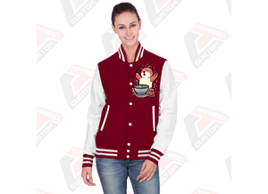 Blouson universitaire décontracté pour homme, style streetwear, en toile, col montant, avec logo personnalisé sur le devant, imperméable et respirant – Meilleure vente - Product Image 2