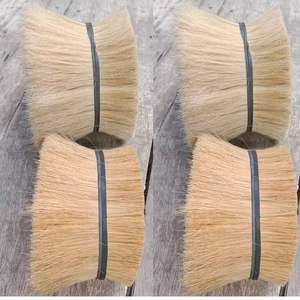 Cheveux de buffle et de queue de bœuf bruts indiens pour l'artisanat manuel DIY, couleur naturelle, utilisation artistique et de collection - Product Image 2
