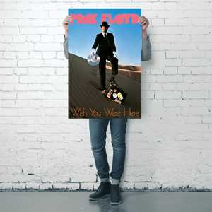 Affiche moderne Pink Floyd avec design « Wish You Were Here » pour décoration murale - Product Image 4