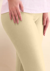 Trendmalls Femme Respirant Tricoté Microfibre Élasthanne Stretch Écologique Doux Leggings Ultrasoft Ceinture Élastique - Product Image 2