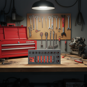 Usag Assortment with 1/2'' <b>Impact</b> <b>Sockets</b> (18 Pcs.) - Product Image 3