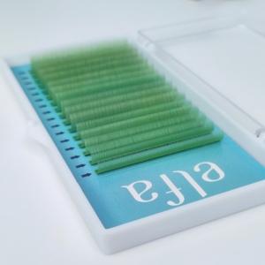 Vendeur professionnel classique personnalisé ELFA HY LON FIBER plein volume extensions de cils doux naturels emballage personnalisé marque privée - Product Image 5