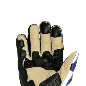 Gants de course en cuir pour hommes 100% respirants / Matériel en cuir de qualité allemande fabriqué en gants de course - Product Image 4