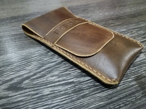 Soft Leather <b>Watch</b> Pouch Wholesale Premium Handmade Luxury Travel Protective Bag Compact Storage Men LWC-0036 - Product Image 3