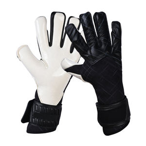 Gants de gardien de but en cuir de haute qualité professionnels, fermeture à boucle et crochet de 4 mm, imperméables, respirants, gants unisexes personnalisés - Product Image 6