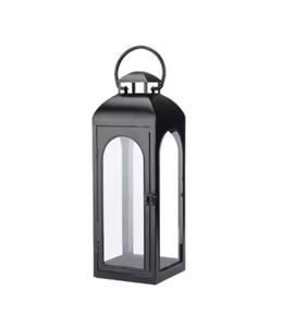 Linterna de hierro y vidrio a prueba de viento, nueva linterna de Metal decorativa personalizada con estilo para la decoración interior y de entrada del hogar - Product Image 1