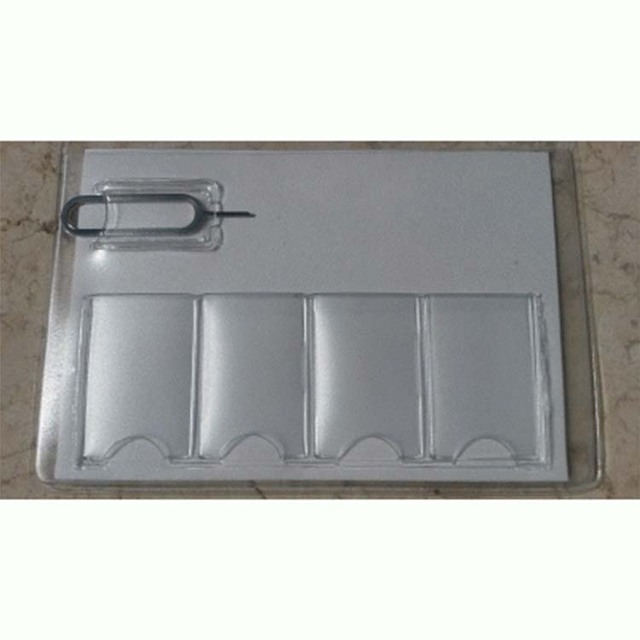 Portable Sim Pin Nano Memory Card Storage Bag Small Travel Mobile Plastic PVC Sim Card Protector Case Holder