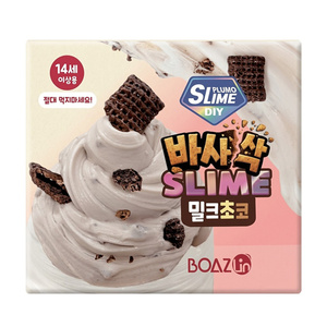 Boazin Crispy Slime Chocolat au lait 14 ans et plus Jouet de pâte à modeler DIY - Product Image 1