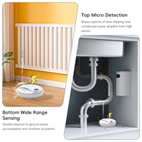 Capteur de fuite d'eau WiFi Tuya 100 dB à alarme puissante, détection de goutte à goutte et d'eau souterraine, sécurité domestique, 18 ans d'expérience OEM/ODM, PST-SW107W