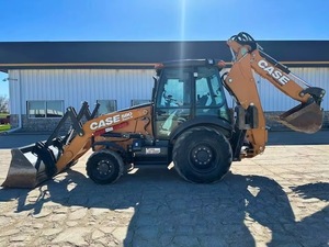 Used HIGH POWER CASE 580SN <b>Backhoe</b> <b>Loader</b> 4x4 Diesel Construction Machine with Front <b>Loader</b> and <b>Backhoe</b> - Product Image 1