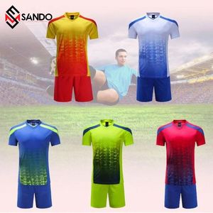Camisetas de fútbol en blanco unisex para hombre, camisetas y uniformes de fútbol, venta al por mayor, sublimación, estampado liso para adultos - Product Image 6