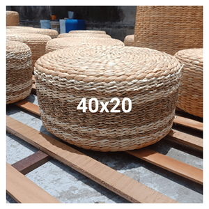 Cojín de Jacinto de Agua, Tejido a Mano con Relleno de Poliéster para Sentarse en el Suelo y Decoración del Hogar, Vietnam - Product Image 2