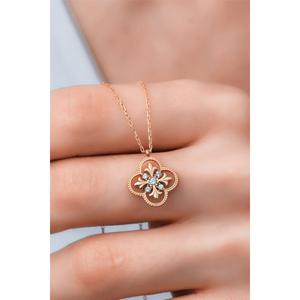 AZURİS Elegantemente elegante Plata 925K Collar de piedra de plata Collares colgantes de moda - Product Image 2