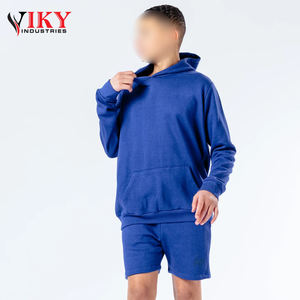 ชุดเสื้อฮู้ดสวมหัวสำหรับผู้ชายชุดเสื้อฮู้ดแขนยาวแบบสวมหัวชุดโลโก้แบบสั้นกำหนดเองมาใหม่ - Product Image 2