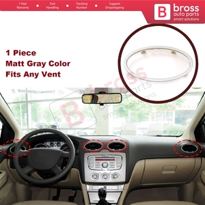 กรอบช่องแอร์หน้าปัด BDP1187 สีเทา 4M51A014L21 สำหรับรถฟอร์ด โฟกัส MK2 ปี 2004-2010 - Product Image 5