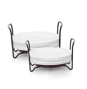 Support de chevalet en métal robuste et durable pour la présentation de fines assiettes en céramique ou d'œuvres d'art encadrées dans les espaces de vie - Product Image 1