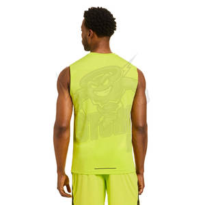 เสื้อกล้ามกล้ามผู้ชายเสื้อออกกำลังกายแขนกุดน้ำหนักเบาชุดฝึกเข้ายิมและชุดลำลองใส่เล่นกีฬาฟิตเนสเพาะกาย - Product Image 3