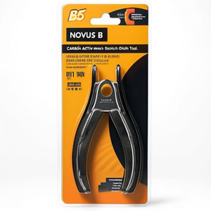 Removedor de grapas metálico cromado NOVUS B 85, herramienta de oficina duradera y elegante - Product Image 3